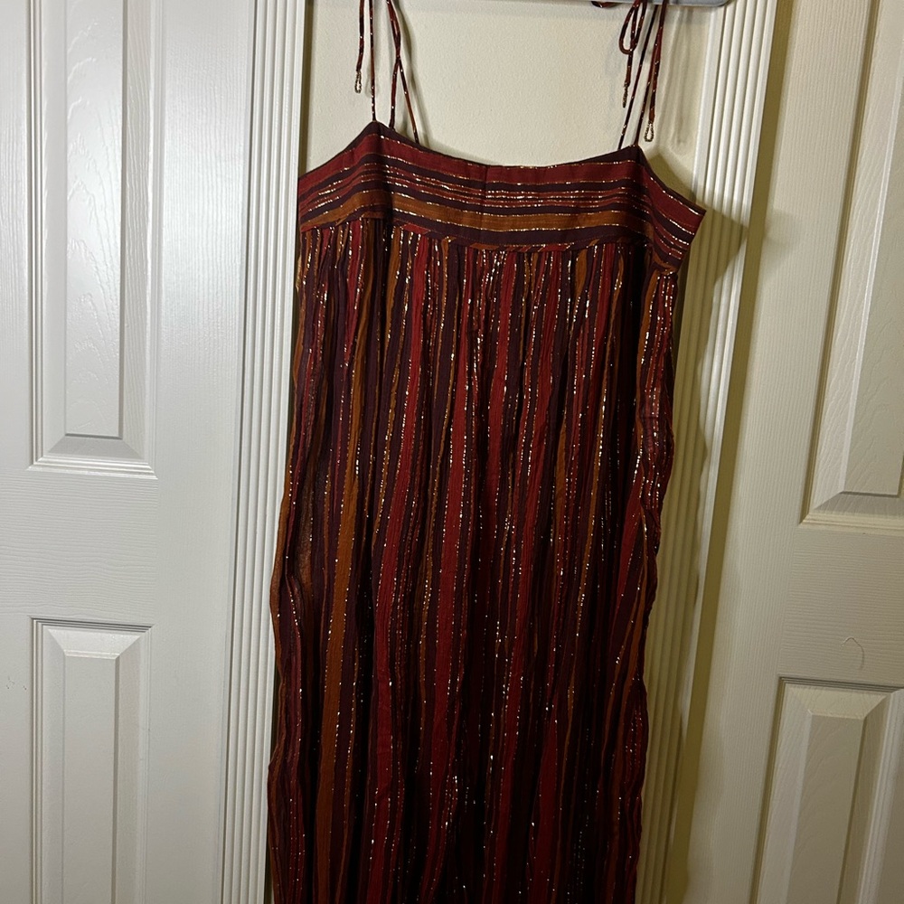 Free people jumpsuit size L fits up XL loose fitting